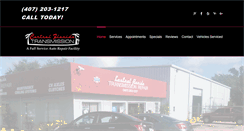 Desktop Screenshot of orlandotransmissionrepair.com